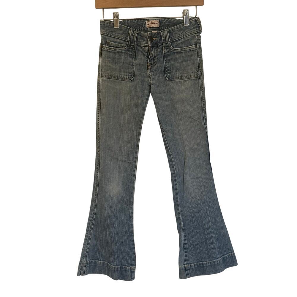 Abercrombie Flare Jeans sz 12 SLIM Girl's Flare Leg Jeans